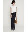 ASYMMETRY SHIRRING トップス
