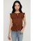 ASYMMETRY SHIRRING トップス
