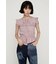 ASYMMETRY SHIRRING トップス