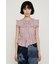 ASYMMETRY SHIRRING トップス