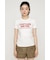 RHINESTONE FRONT LOGO トップス
