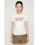 RHINESTONE FRONT LOGO トップス