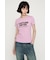 RHINESTONE FRONT LOGO トップス