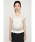CROCHET FRILL トップス