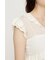 CROCHET FRILL トップス