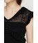CROCHET FRILL トップス