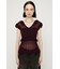 CROCHET FRILL トップス