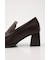 SQUARE HEEL ローファー