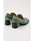 SQUARE HEEL ローファー