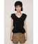 CUT LACE FRILL トップス