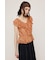 CUT LACE FRILL トップス