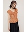 CUT LACE FRILL トップス