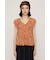 CUT LACE FRILL トップス