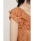 CUT LACE FRILL トップス