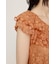 CUT LACE FRILL トップス
