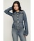 【SNSで話題！】BELTED COMPACT DENIM ジャケット