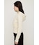 OPEN WORK ZIP HOODIE
