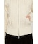 OPEN WORK ZIP HOODIE