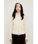 OPEN WORK ZIP HOODIE