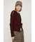 OPEN WORK ZIP HOODIE