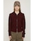 OPEN WORK ZIP HOODIE