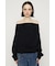TUCKED OFFSHOULDER トップス