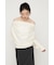 TUCKED OFFSHOULDER トップス
