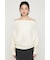 TUCKED OFFSHOULDER トップス