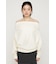 TUCKED OFFSHOULDER トップス