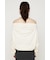 TUCKED OFFSHOULDER トップス