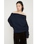TUCKED OFFSHOULDER トップス