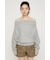 TUCKED OFFSHOULDER トップス