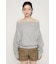 TUCKED OFFSHOULDER トップス