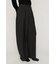 TUCK WIDE MANNISH SLACKS