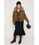 【LIMITED ITEM】WASHED PUFFER SHORT ブルゾン