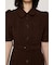 【SNSで話題！】COLLAR BUTTON ショートワンピース