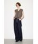 【THROW】BUTTONFLY TUCK LOOSE PT-AB