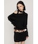DOLMAN CUT TIE ショートワンピース