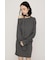 DOLMAN CUT TIE ショートワンピース