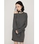 DOLMAN CUT TIE ショートワンピース