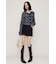 BICOLOR TWEED KNIT トップス