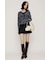BICOLOR TWEED KNIT トップス