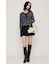 BICOLOR TWEED KNIT トップス
