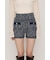 BICOLOR TWEED KNIT ショートパンツ