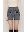 BICOLOR TWEED KNIT ショートパンツ