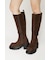SQUARE TOE KNEE ブーツ