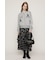 PLAID FLARE DESIGN スカート