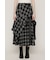 PLAID FLARE DESIGN スカート