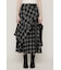 PLAID FLARE DESIGN スカート