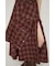PLAID FLARE DESIGN スカート